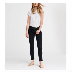 RAG & BONE  'Dre' Black Boyfriend Jeans